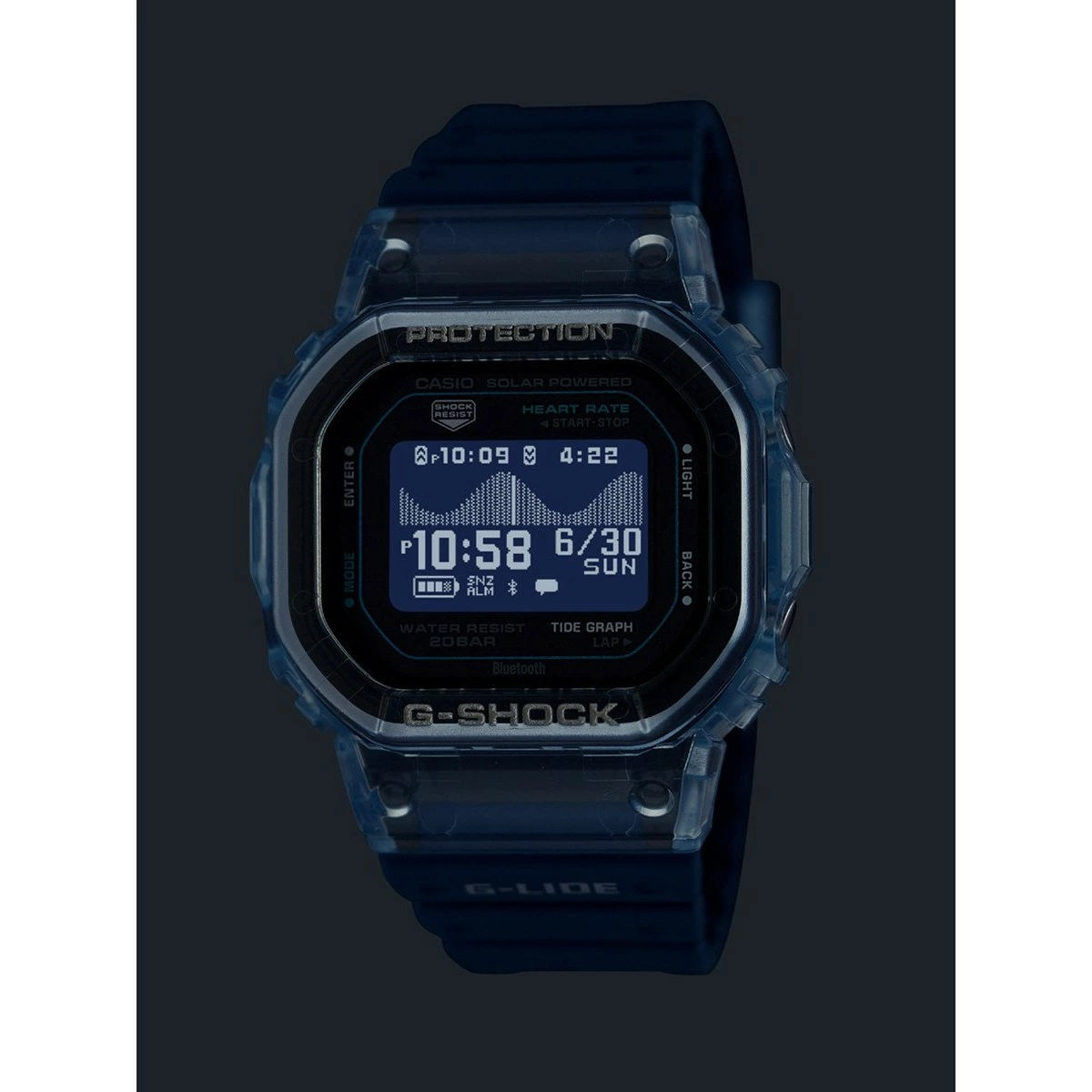 G-SHOCK カシオ G-LIDE Gショック Gライド デジタル 腕時計 メンズ CASIO GBX-H5600-2JR ブルー【2026 新作】