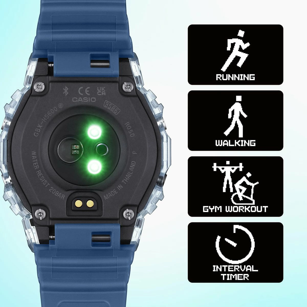 G-SHOCK カシオ G-LIDE Gショック Gライド デジタル 腕時計 メンズ CASIO GBX-H5600-2JR ブルー【2026 新作】