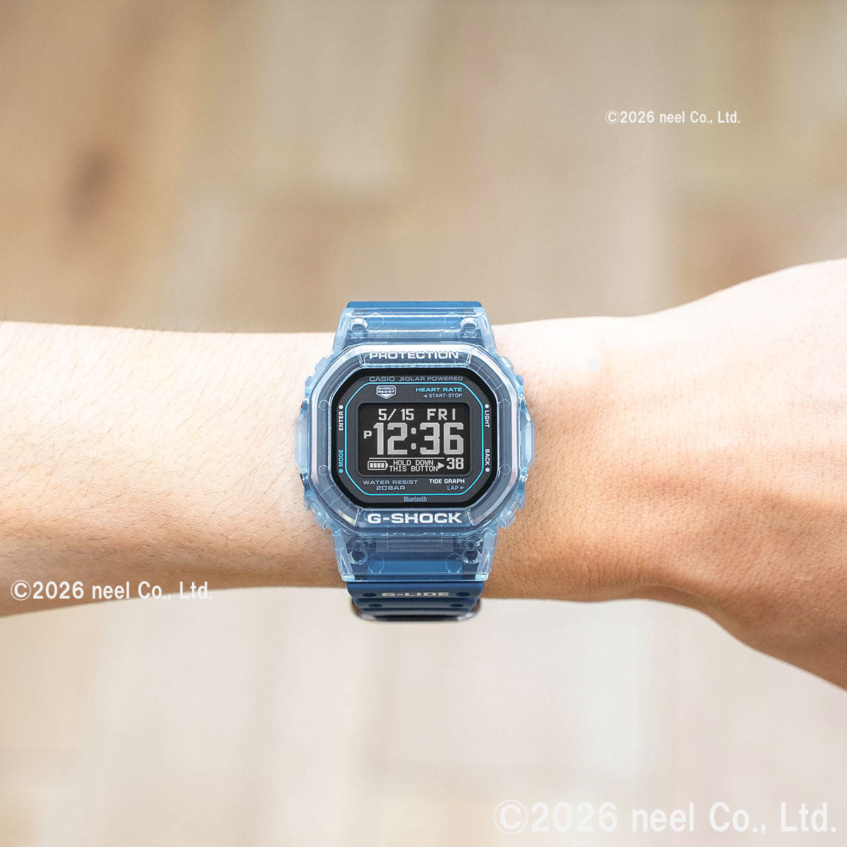 G-SHOCK カシオ G-LIDE Gショック Gライド デジタル 腕時計 メンズ CASIO GBX-H5600-2JR ブルー【2026 新作】