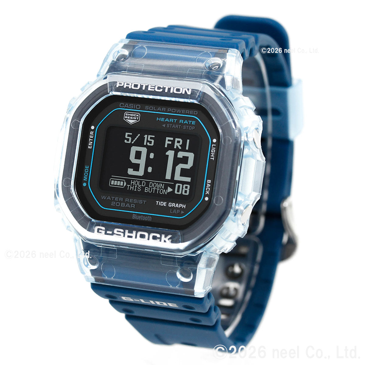 G-SHOCK カシオ G-LIDE Gショック Gライド デジタル 腕時計 メンズ CASIO GBX-H5600-2JR ブルー【2026 新作】