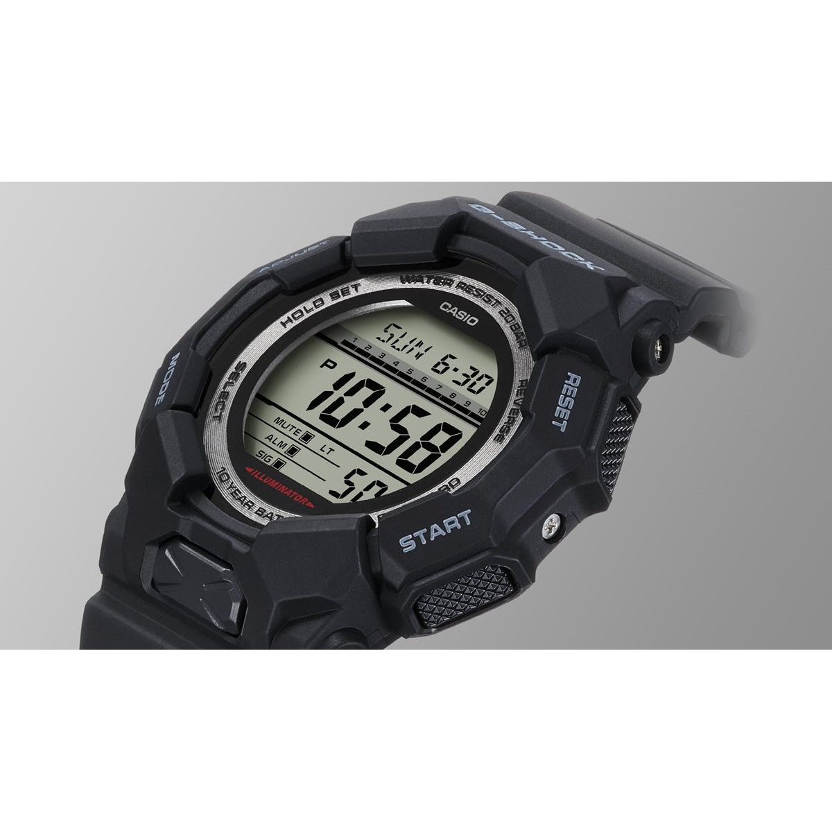 G-SHOCK デジタル カシオ Gショック CASIO 腕時計 メンズ GD-010-1JF ブラック【2024 新作】