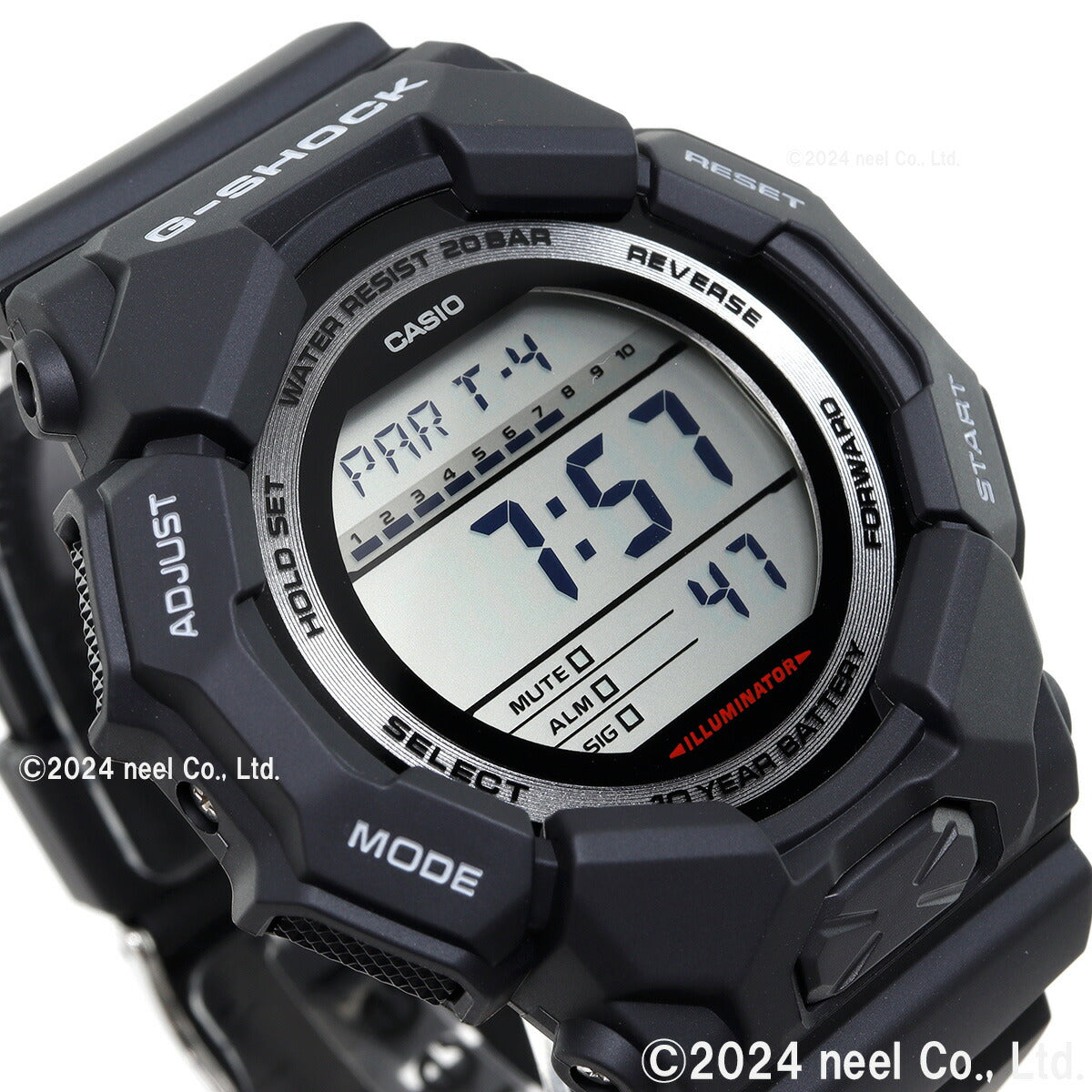 G-SHOCK デジタル カシオ Gショック CASIO 腕時計 メンズ GD-010-1JF ブラック【2024 新作】