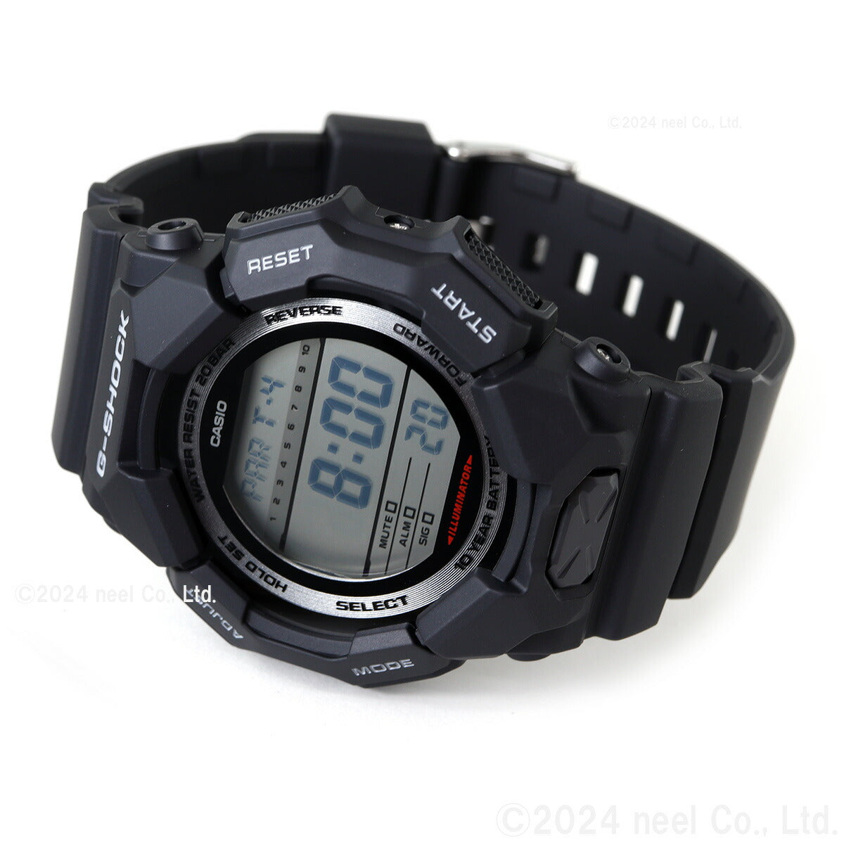 G-SHOCK デジタル カシオ Gショック CASIO 腕時計 メンズ GD-010-1JF ブラック【2024 新作】