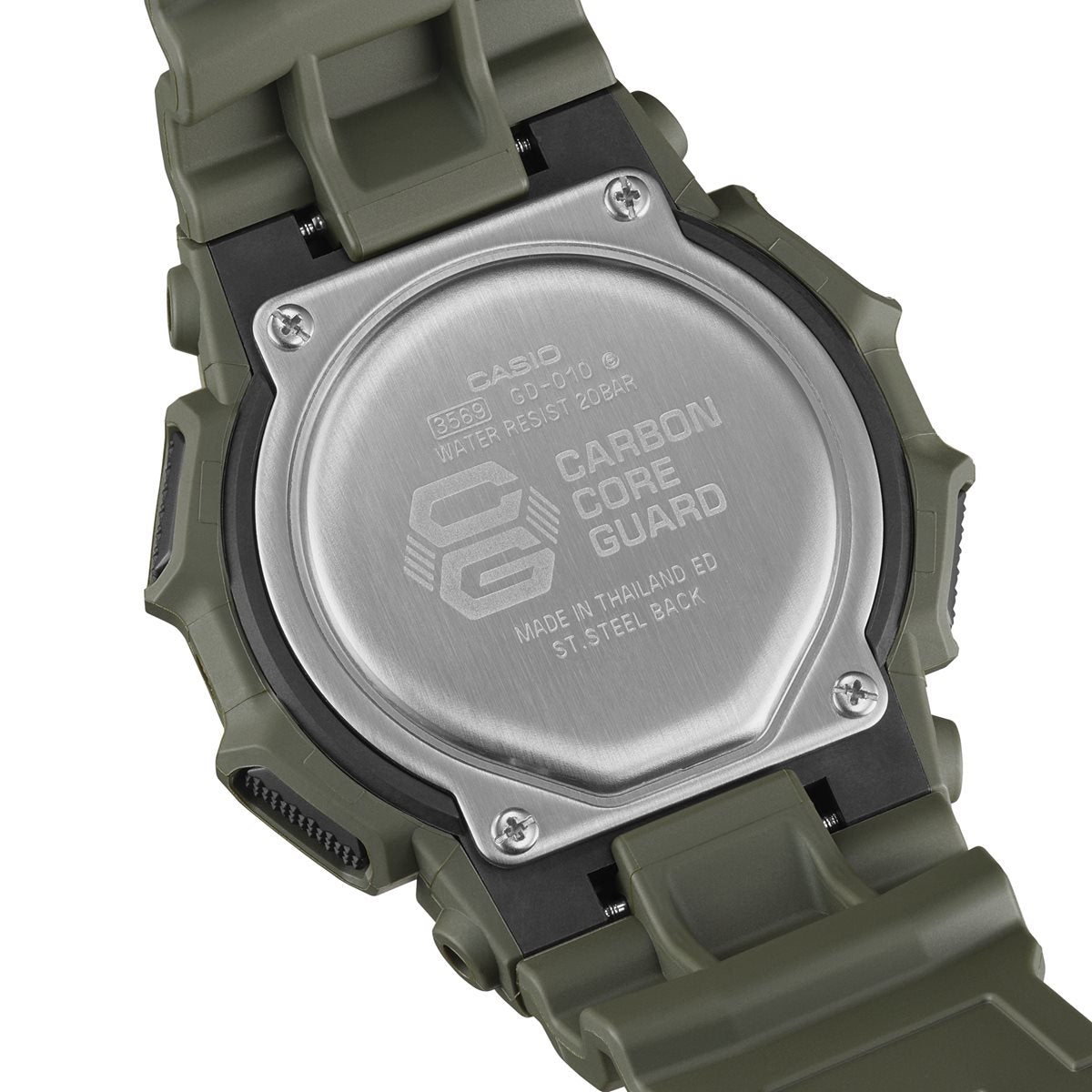 G-SHOCK デジタル カシオ Gショック CASIO 腕時計 メンズ GD-010-3JF カーキ【2024 新作】