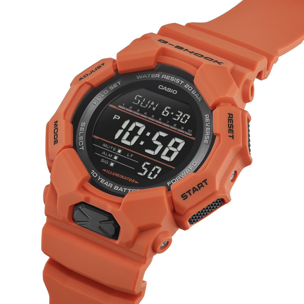 G-SHOCK デジタル カシオ Gショック CASIO 腕時計 メンズ GD-010-4JF オレンジ【2024 新作】