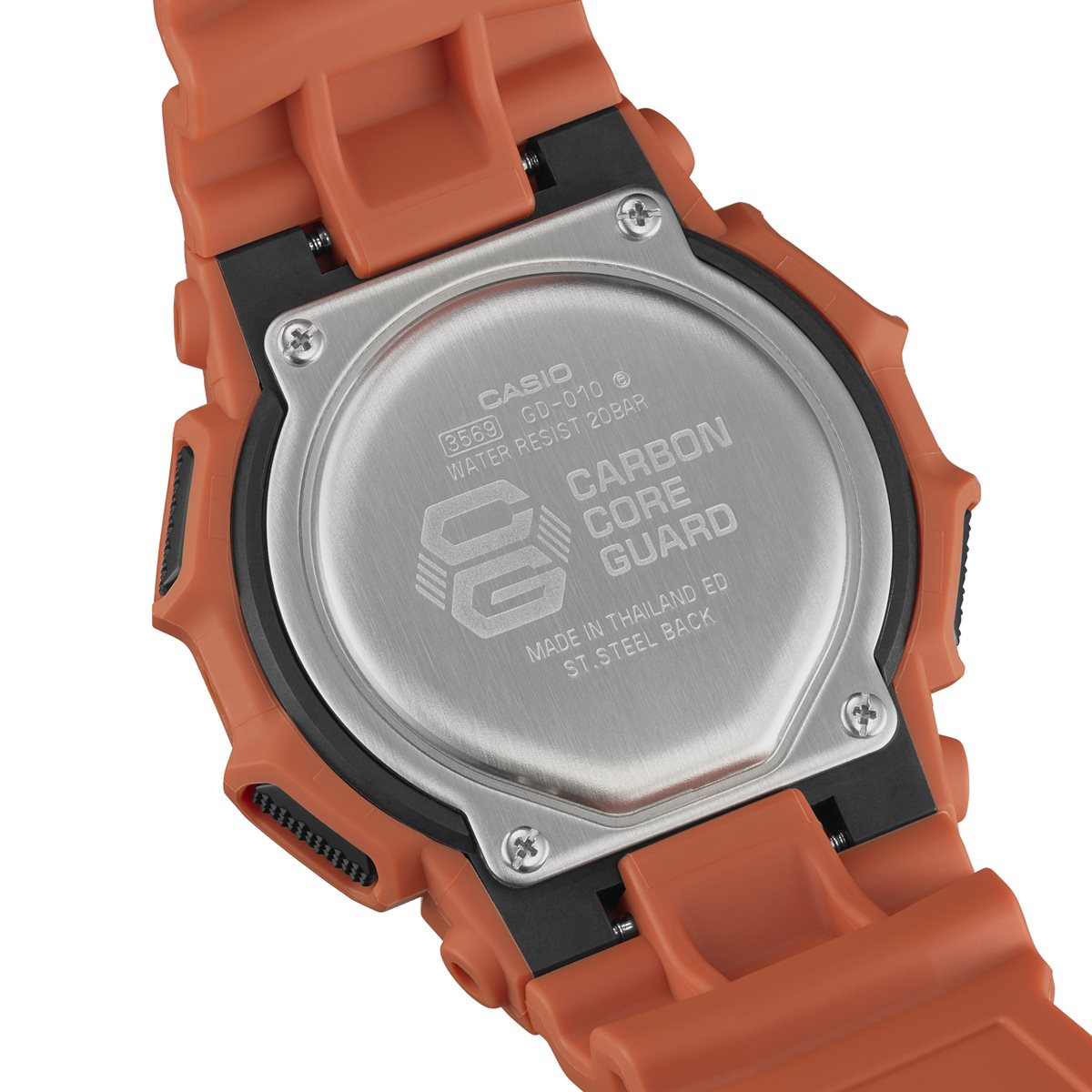 G-SHOCK デジタル カシオ Gショック CASIO 腕時計 メンズ GD-010-4JF オレンジ【2024 新作】