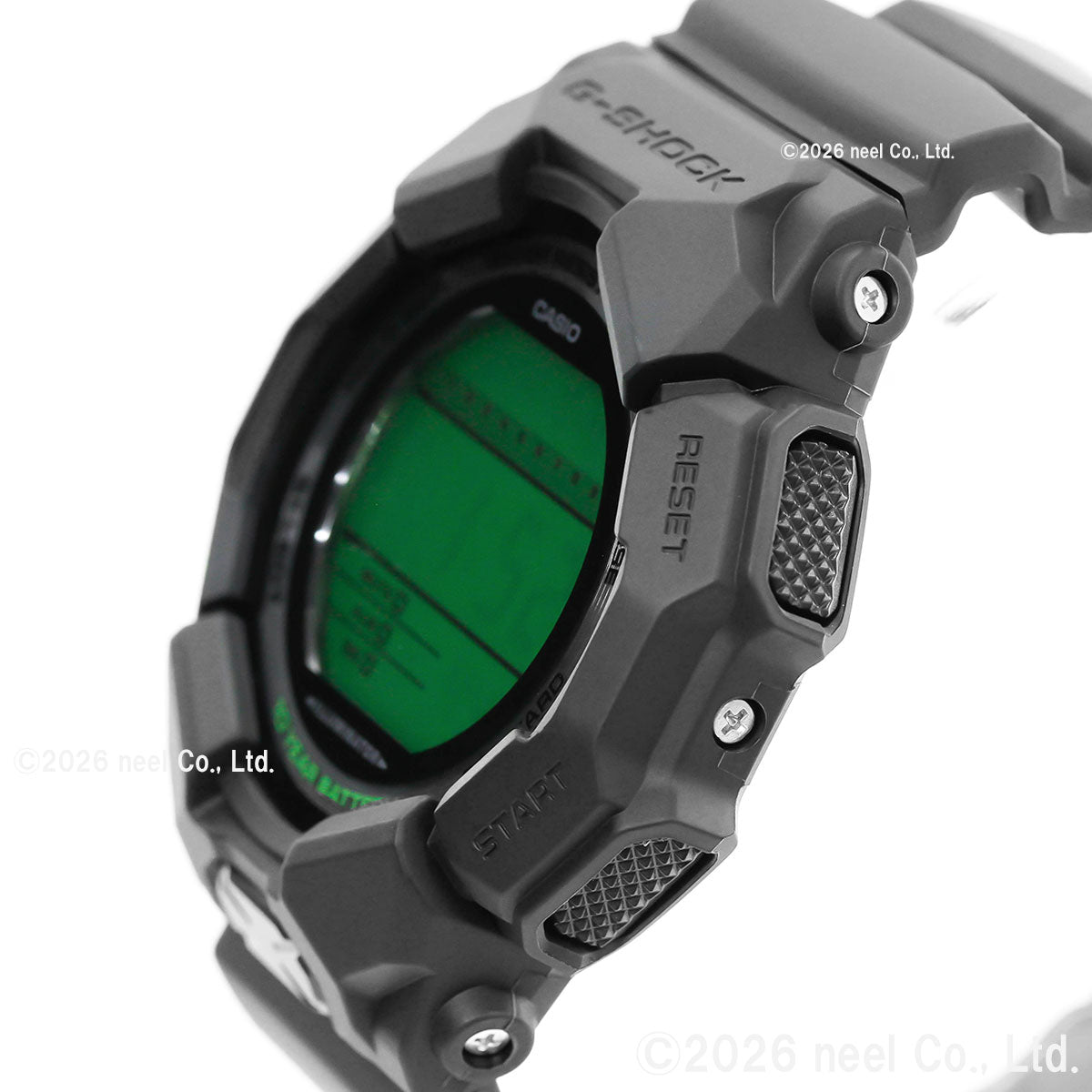 G-SHOCK デジタル カシオ Gショック CASIO 腕時計 メンズ GD-010BEG-1JF BLACK AND ELECTRO GREEN エレクトログリーン【2026 新作】
