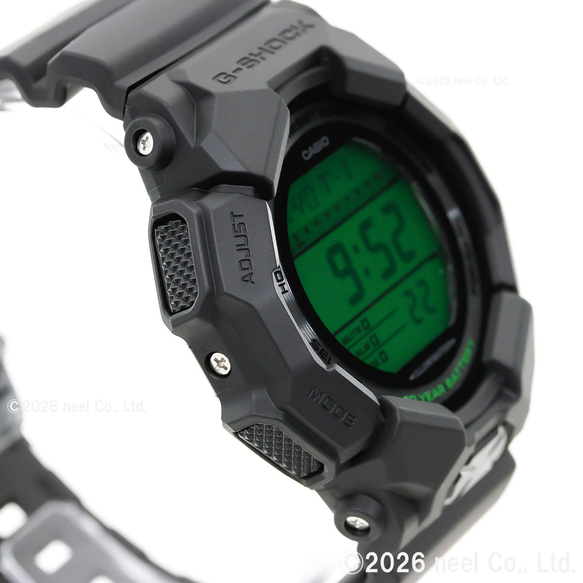 G-SHOCK デジタル カシオ Gショック CASIO 腕時計 メンズ GD-010BEG-1JF BLACK AND ELECTRO GREEN エレクトログリーン【2026 新作】