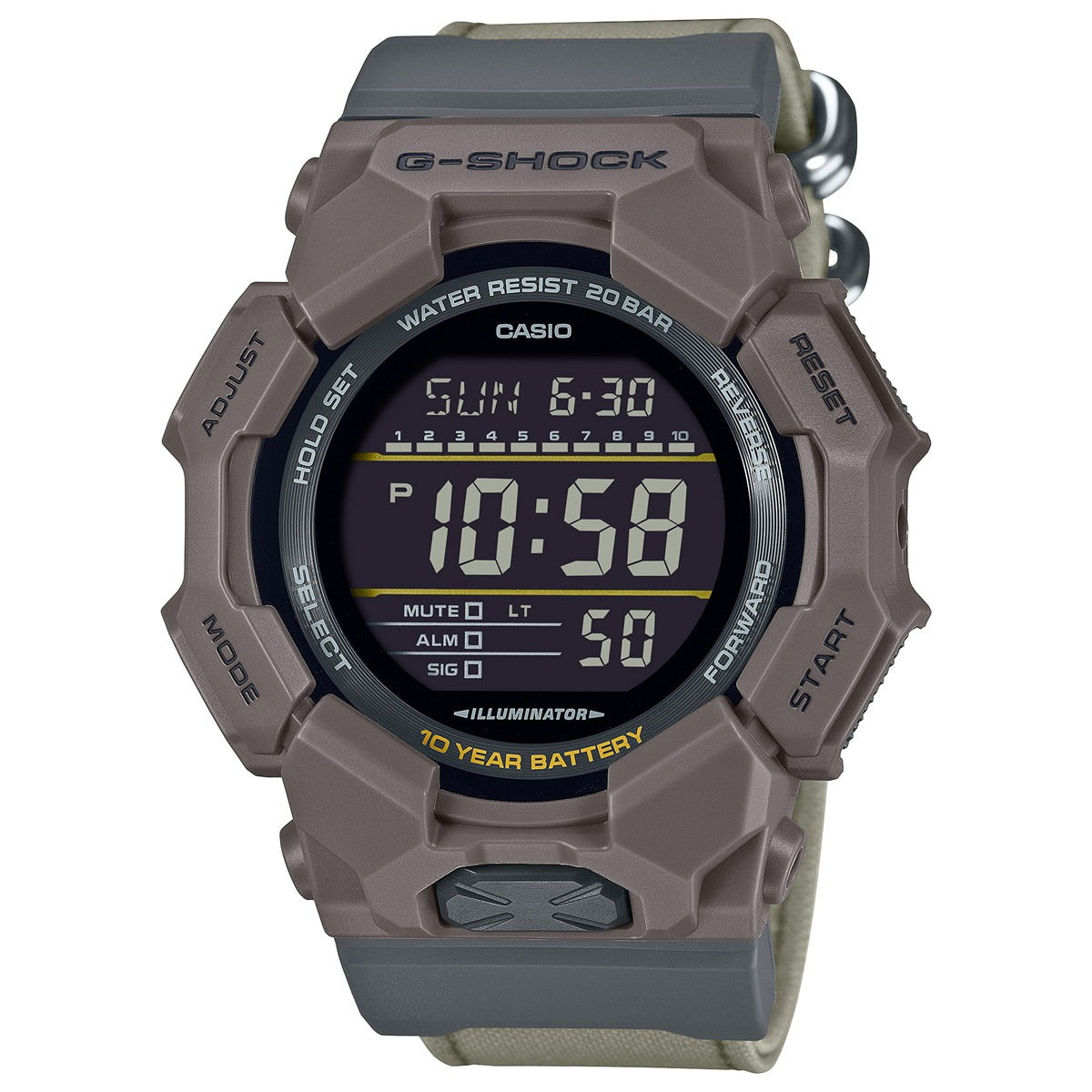G-SHOCK デジタル カシオ Gショック CASIO 腕時計 メンズ GD-010CE-5JF Big case シリーズ FOOD TEXTILE【2025 新作】
