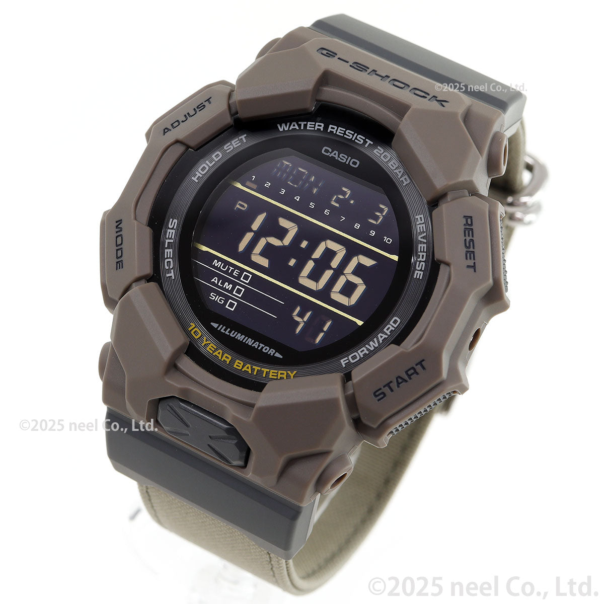 G-SHOCK デジタル カシオ Gショック CASIO 腕時計 メンズ GD-010CE-5JF Big case シリーズ FOOD TEXTILE【2025 新作】