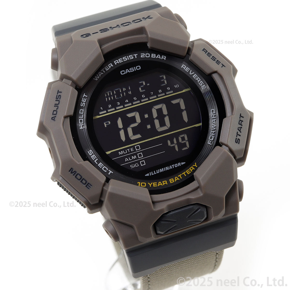 G-SHOCK デジタル カシオ Gショック CASIO 腕時計 メンズ GD-010CE-5JF Big case シリーズ FOOD TEXTILE【2025 新作】