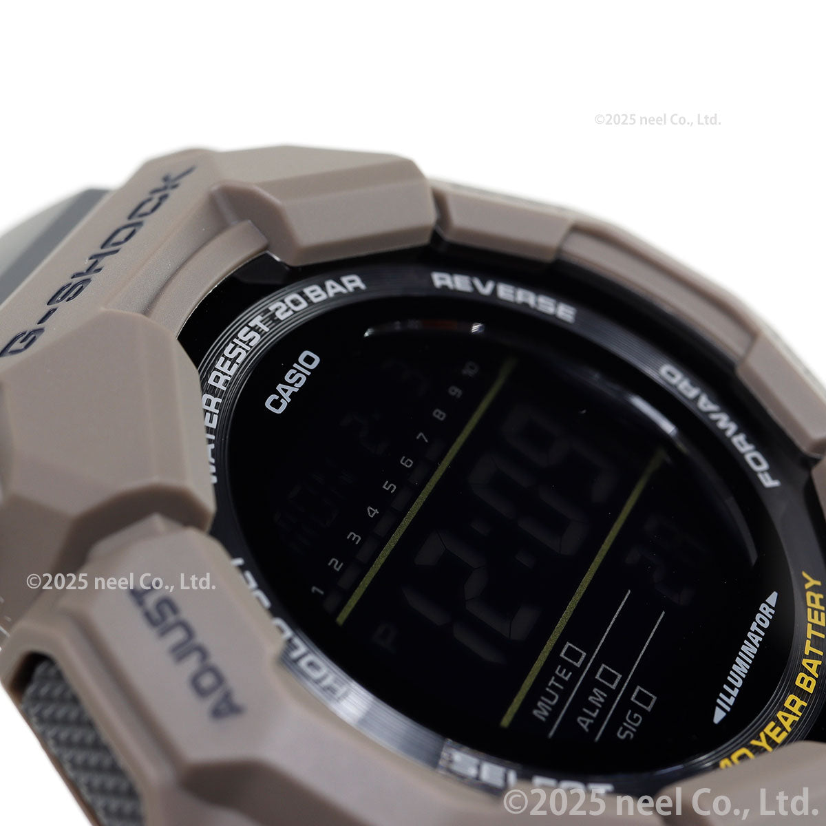 G-SHOCK デジタル カシオ Gショック CASIO 腕時計 メンズ GD-010CE-5JF Big case シリーズ FOOD TEXTILE【2025 新作】