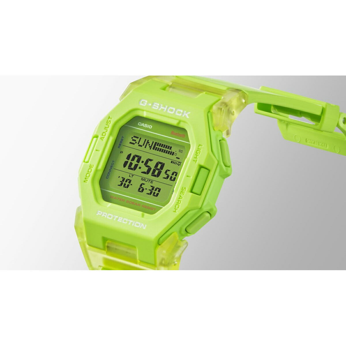 G-SHOCK デジタル 腕時計 カシオ CASIO GD-B500S-3JF 小型化モデル 蛍光グリーン スマートフォンリンク【2024 新作】