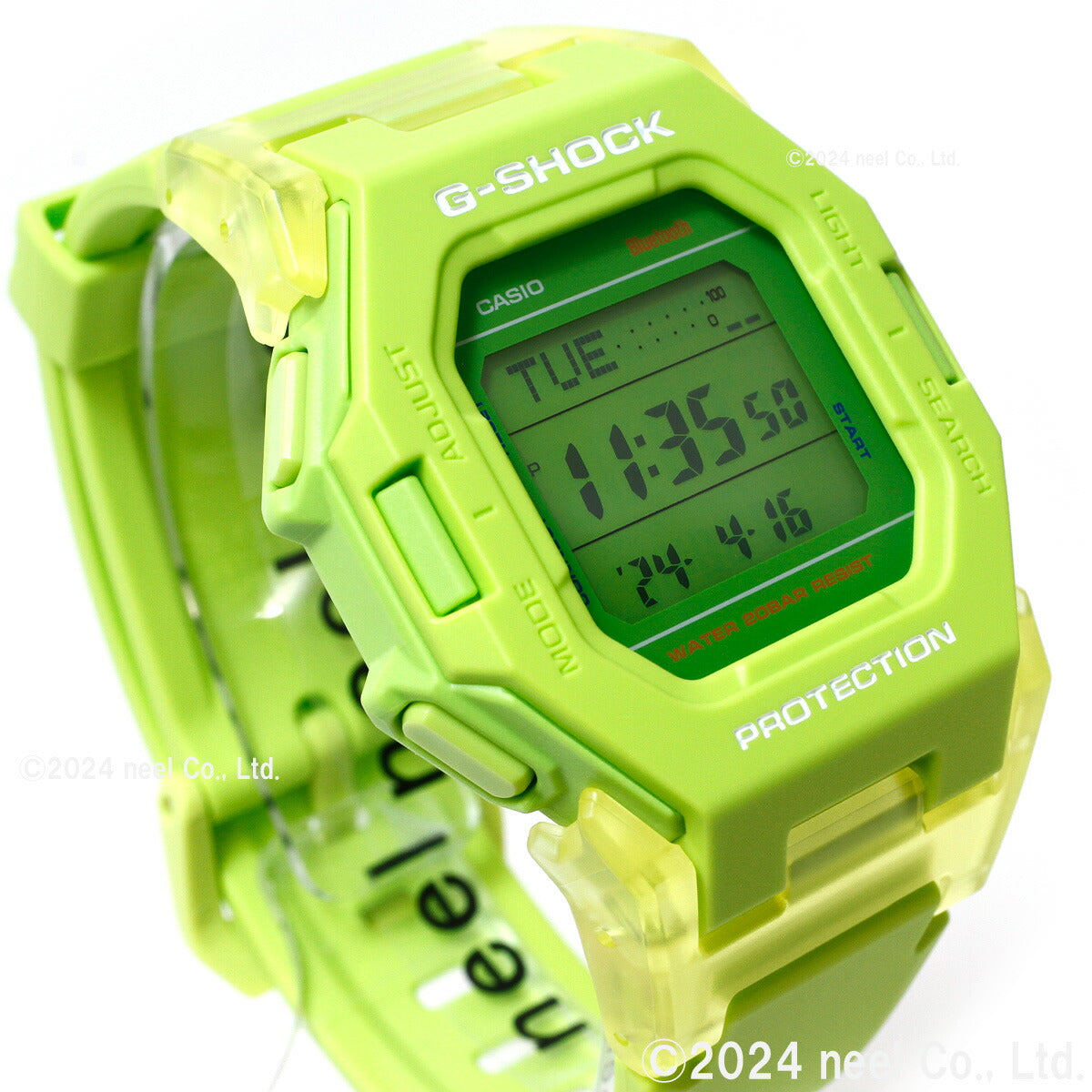 G-SHOCK デジタル 腕時計 カシオ CASIO GD-B500S-3JF 小型化モデル 蛍光グリーン スマートフォンリンク【2024 新作】