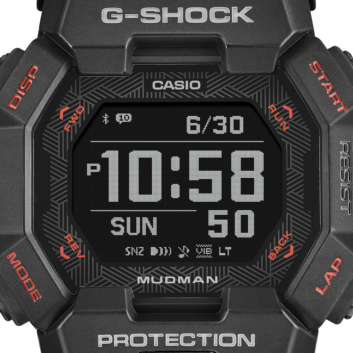 G-SHOCK デジタル カシオ Gショック マッドマン MUDMAN 腕時計 メンズ MASTER OF G GDG-B100-1A3JF【2026 新作】