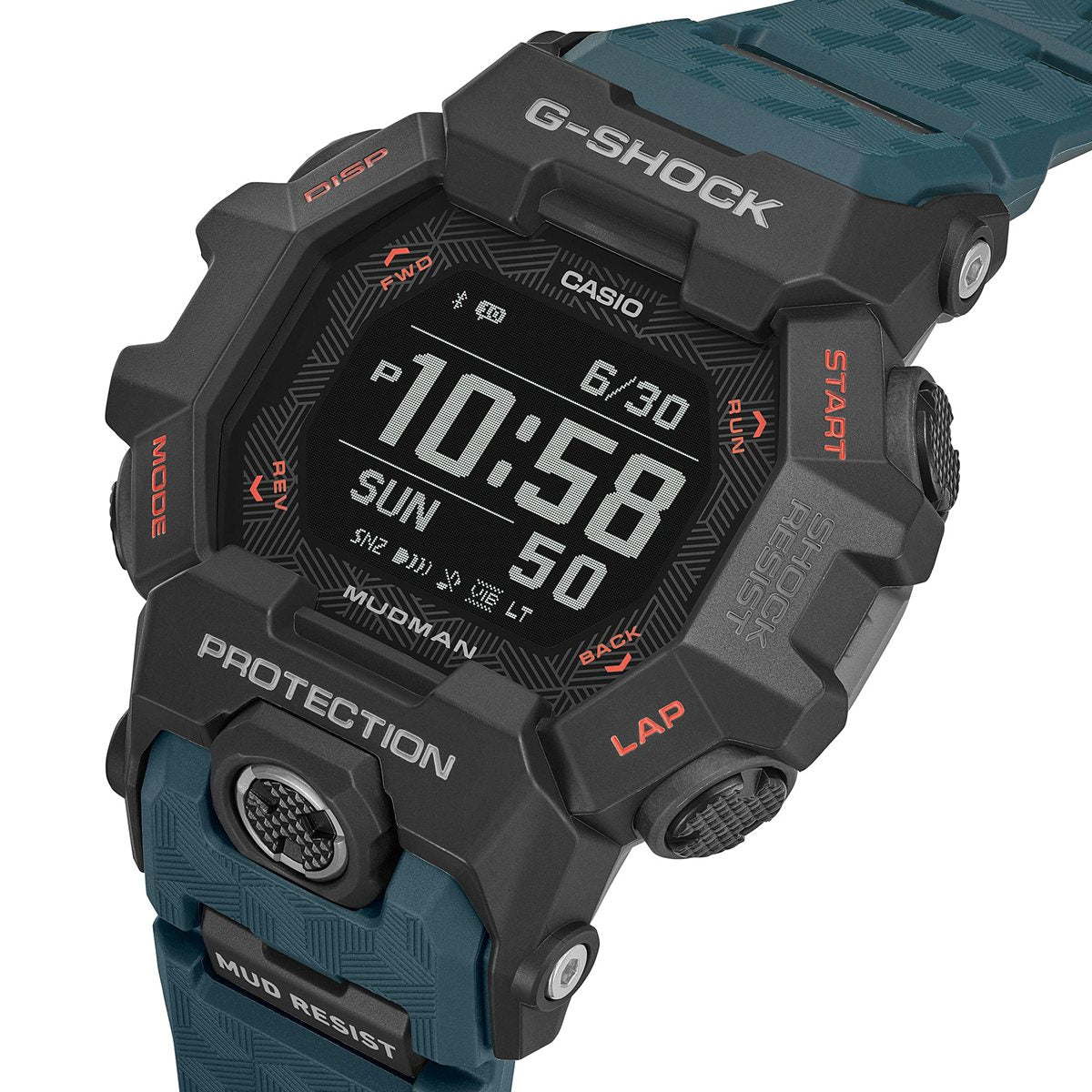 G-SHOCK デジタル カシオ Gショック マッドマン MUDMAN 腕時計 メンズ MASTER OF G GDG-B100-1A3JF【2026 新作】