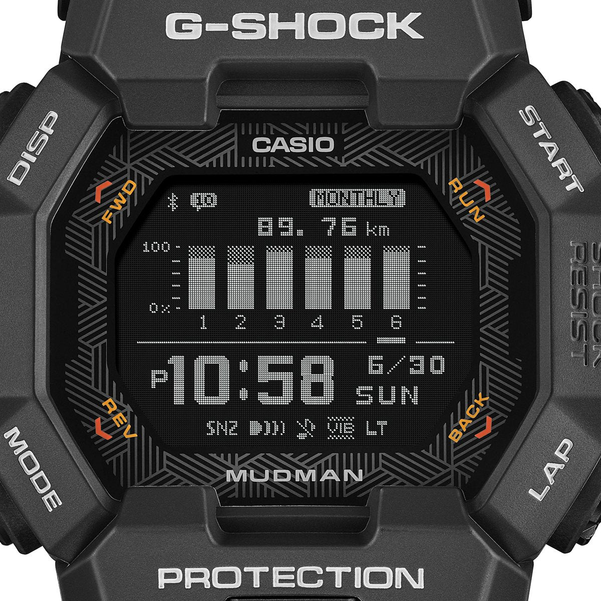 G-SHOCK デジタル カシオ Gショック マッドマン MUDMAN 腕時計 メンズ MASTER OF G GDG-B100-1JF【2026 新作】