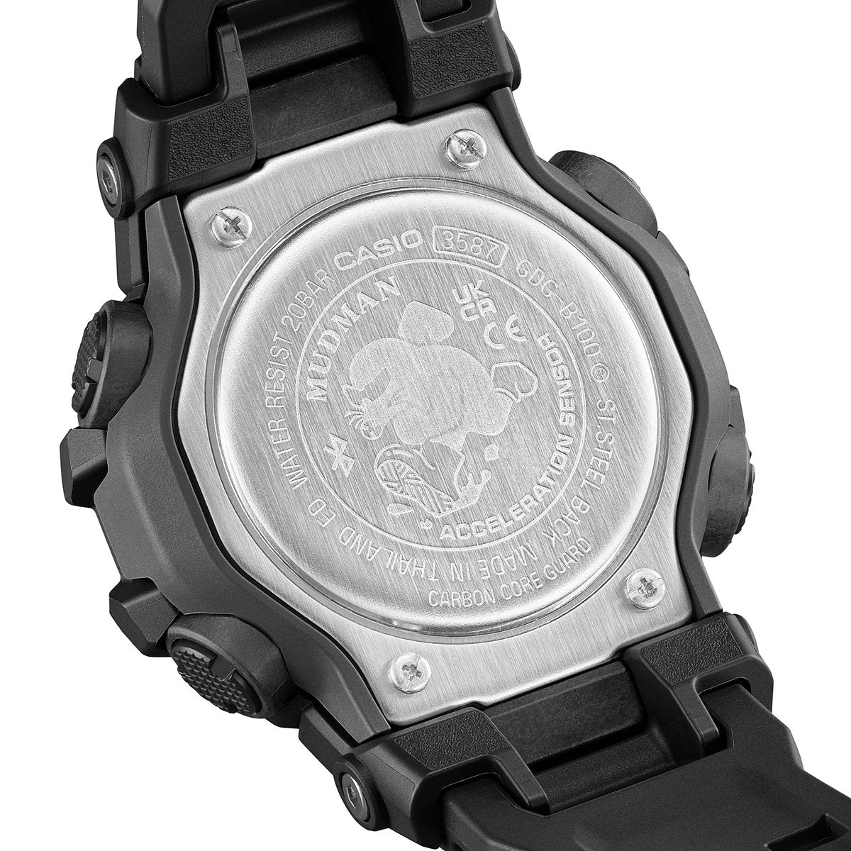 G-SHOCK デジタル カシオ Gショック マッドマン MUDMAN 腕時計 メンズ MASTER OF G GDG-B100-1JF【2026 新作】