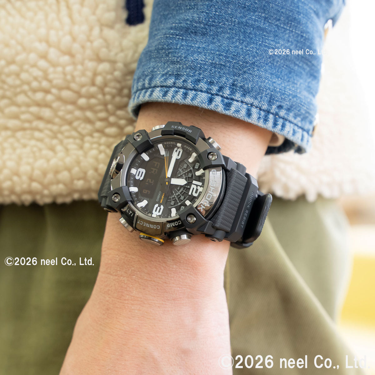 G-SHOCK カシオ Gショック マッドマン MUDMAN CASIO オンライン限定 腕時計 メンズ MASTER OF G GG-B100XMB-1AJF【2026 新作】