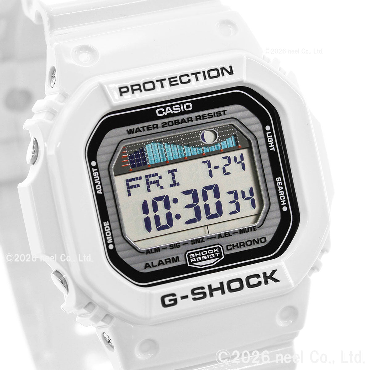 G-SHOCK ホワイト 白 カシオ Gショック 腕時計 G-LIDE GLX-5600-7JF CASIO G-SHOCK