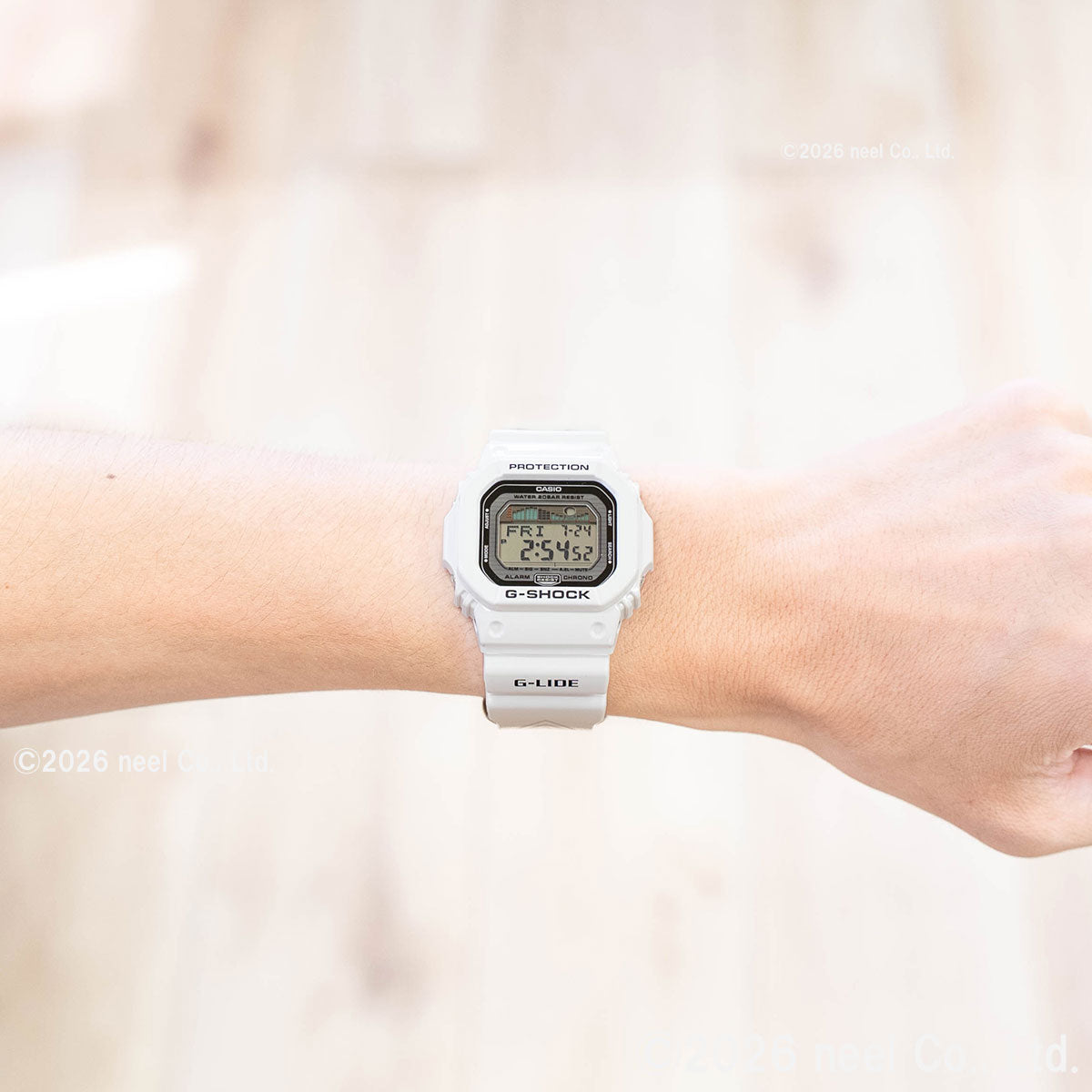 G-SHOCK ホワイト 白 カシオ Gショック 腕時計 G-LIDE GLX-5600-7JF