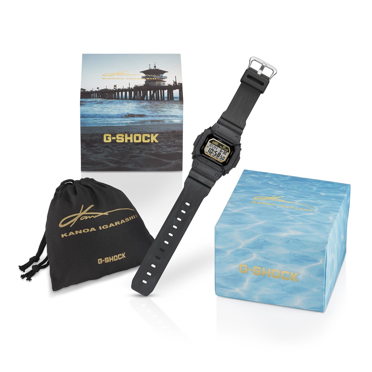 G-SHOCK ジーショック GLX-5600KB-1JR 五十嵐カノア コラボ GLX-5600KB | G-SHOCK 腕時計