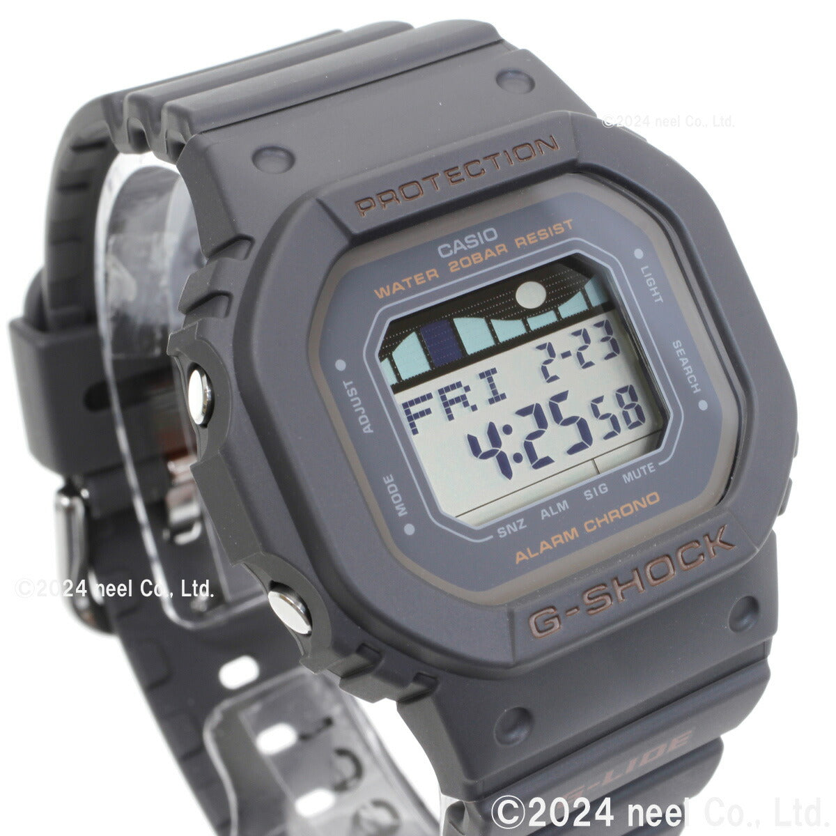 G-SHOCK カシオ G-LIDE Gショック Gライド 腕時計 メンズ レディース CASIO GLX-S5600-1JF DW-5600 小型化・薄型化モデル