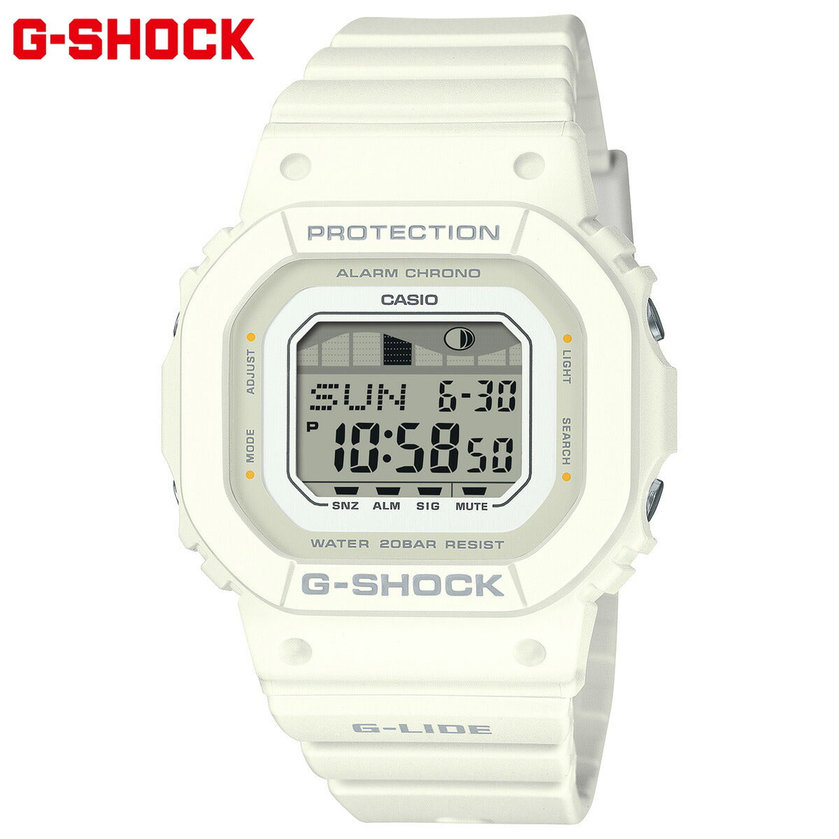 G-SHOCK カシオ G-LIDE Gショック Gライド 腕時計 メンズ レディース CASIO GLX-S5600-7BJF GLX-5600 小型化・薄型化モデル【2024 新作】