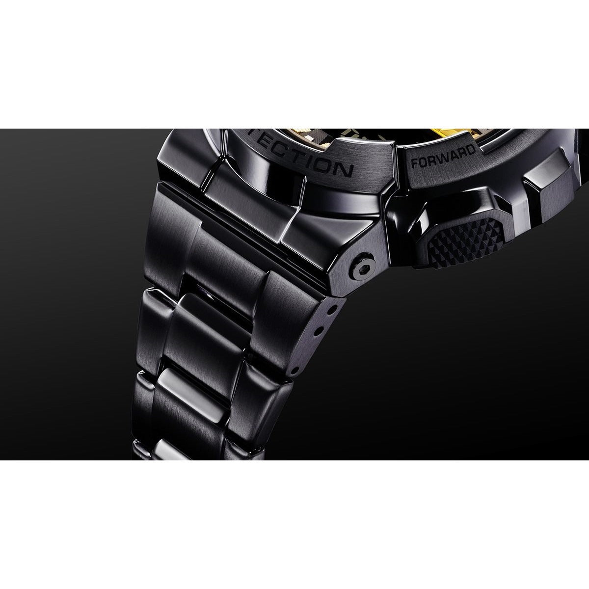 G-SHOCK カシオ Gショック CASIO メンズ 腕時計 アナデジ GM-110BD-1A9JF ブラック ゴールド
