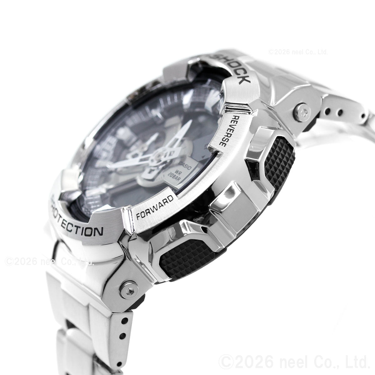 G-SHOCK カシオ Gショック CASIO メンズ 腕時計 アナデジ GM-110D-8AJF シルバー