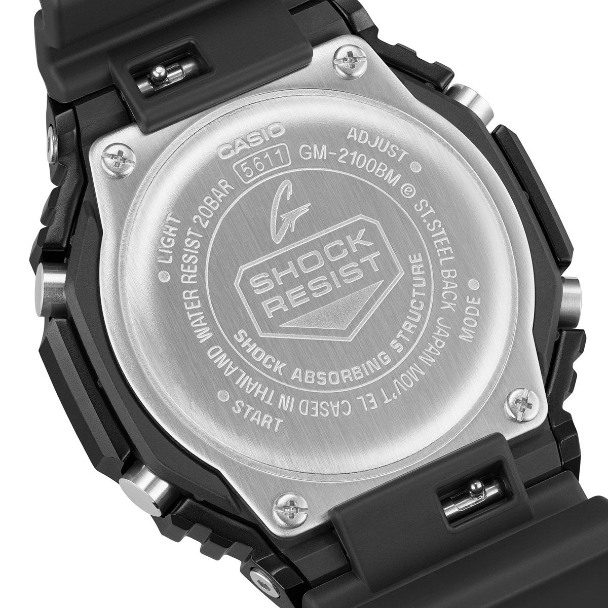 G-SHOCK アナデジ カシオ Gショック CASIO 腕時計 メンズ GM-2100BM-1AJF メタルベゼル