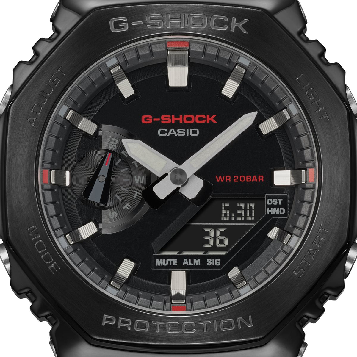 G-SHOCK カシオ Gショック CASIO メンズ オンライン限定モデル 腕時計 アナデジ GM-2100CB-1AJF メタルカバー