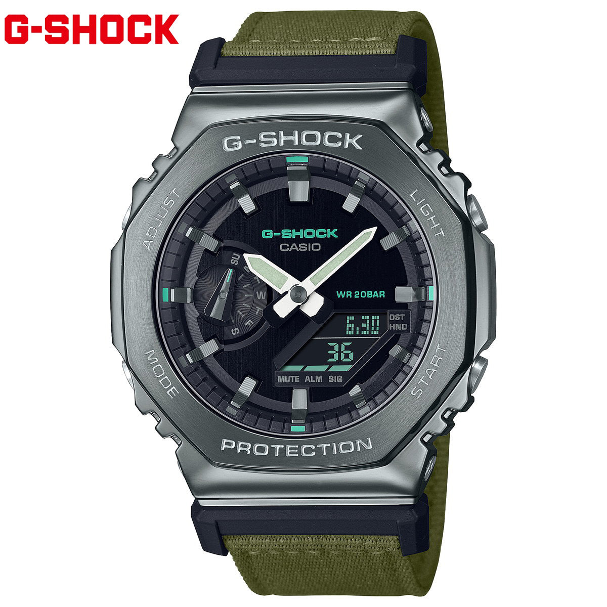 G-SHOCK カシオ Gショック CASIO メンズ オンライン限定モデル 腕時計 アナデジ GM-2100CB-3AJF メタルカバー