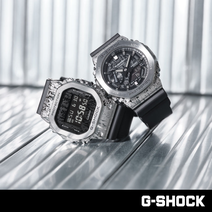 G-SHOCK アナデジ カシオ Gショック CASIO オンライン限定モデル 腕時計 メンズ GM-2100GC-1AJF GRUNGE CAMOUFLAGE Series メタルカバー【2024 新作】