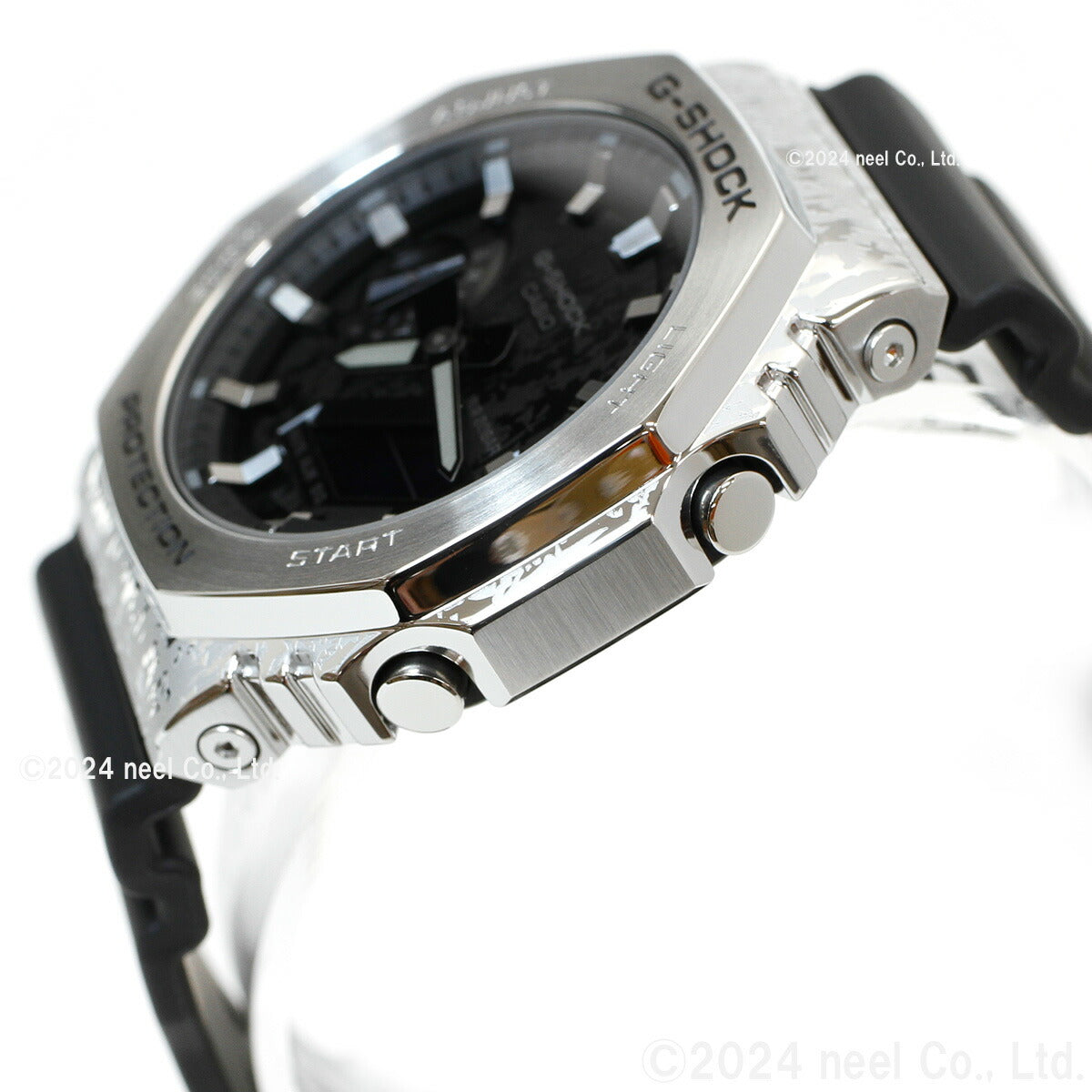 G-SHOCK アナデジ カシオ Gショック CASIO オンライン限定モデル 腕時計 メンズ GM-2100GC-1AJF GRUNGE CAMOUFLAGE Series メタルカバー【2024 新作】