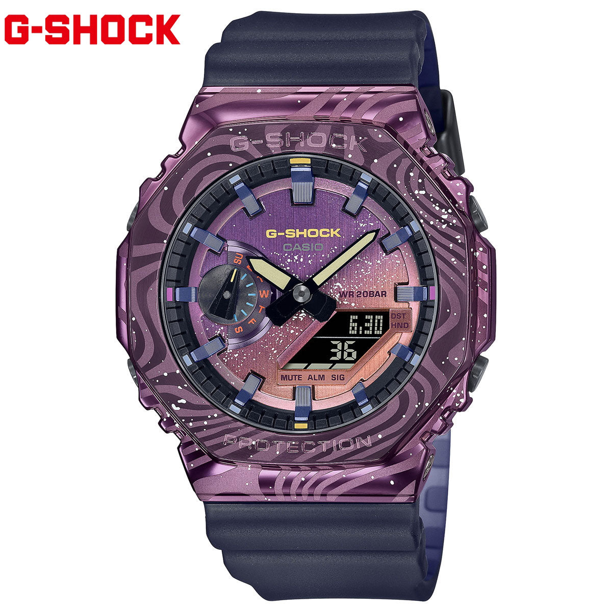 G-SHOCK カシオ Gショック CASIO メンズ 腕時計 アナデジ GM-2100MWG-1AJR メタルカバー 銀河系モチーフ