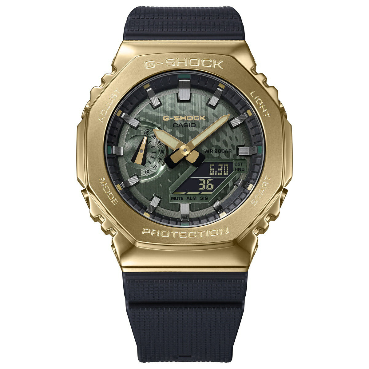 G-SHOCK アナデジ カシオ Gショック CASIO RYO ISHIKAWA 石川遼選手 シグネチャーモデル 限定 腕時計 メンズ GM-2100RI23-1JR グリーン