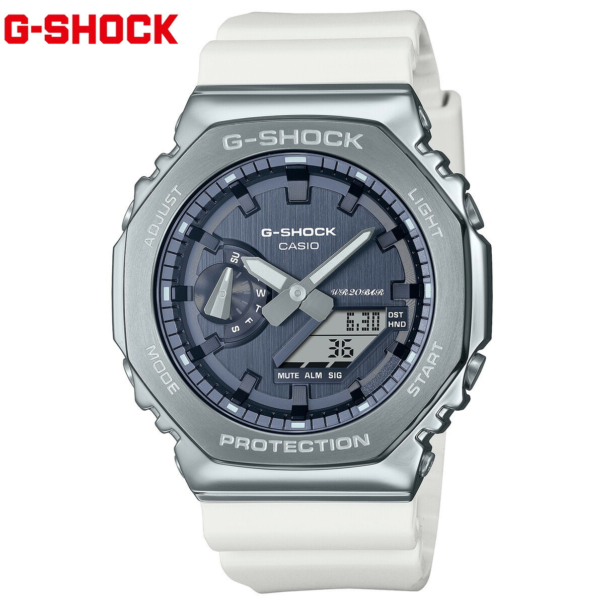 G-SHOCK Gショック GM-2100WS-7AJF アナデジ 腕時計 メンズ プレシャス ハート セレクション PRECIOUS HEART SELECTION 冬の煌めき CASIO カシオ メタルカバー