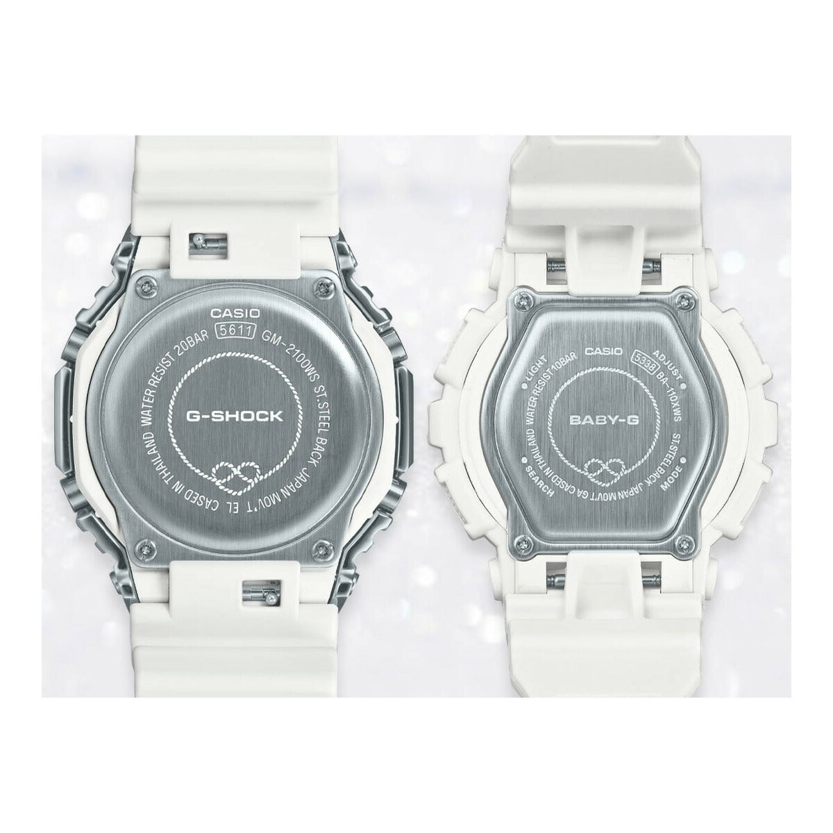 G-SHOCK Gショック GM-2100WS-7AJF アナデジ 腕時計 メンズ プレシャス ハート セレクション PRECIOUS HEART SELECTION 冬の煌めき CASIO カシオ メタルカバー