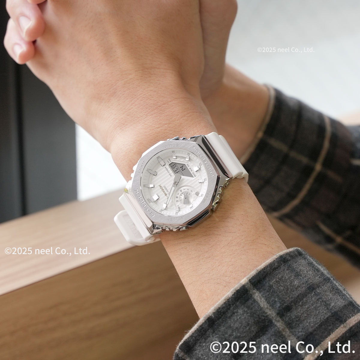 G-SHOCK アナデジ カシオ Gショック CASIO 腕時計 メンズ GM-2110SH-7AJF プレシャスハートセレクション 2025年限定 ホワイト 流れ星