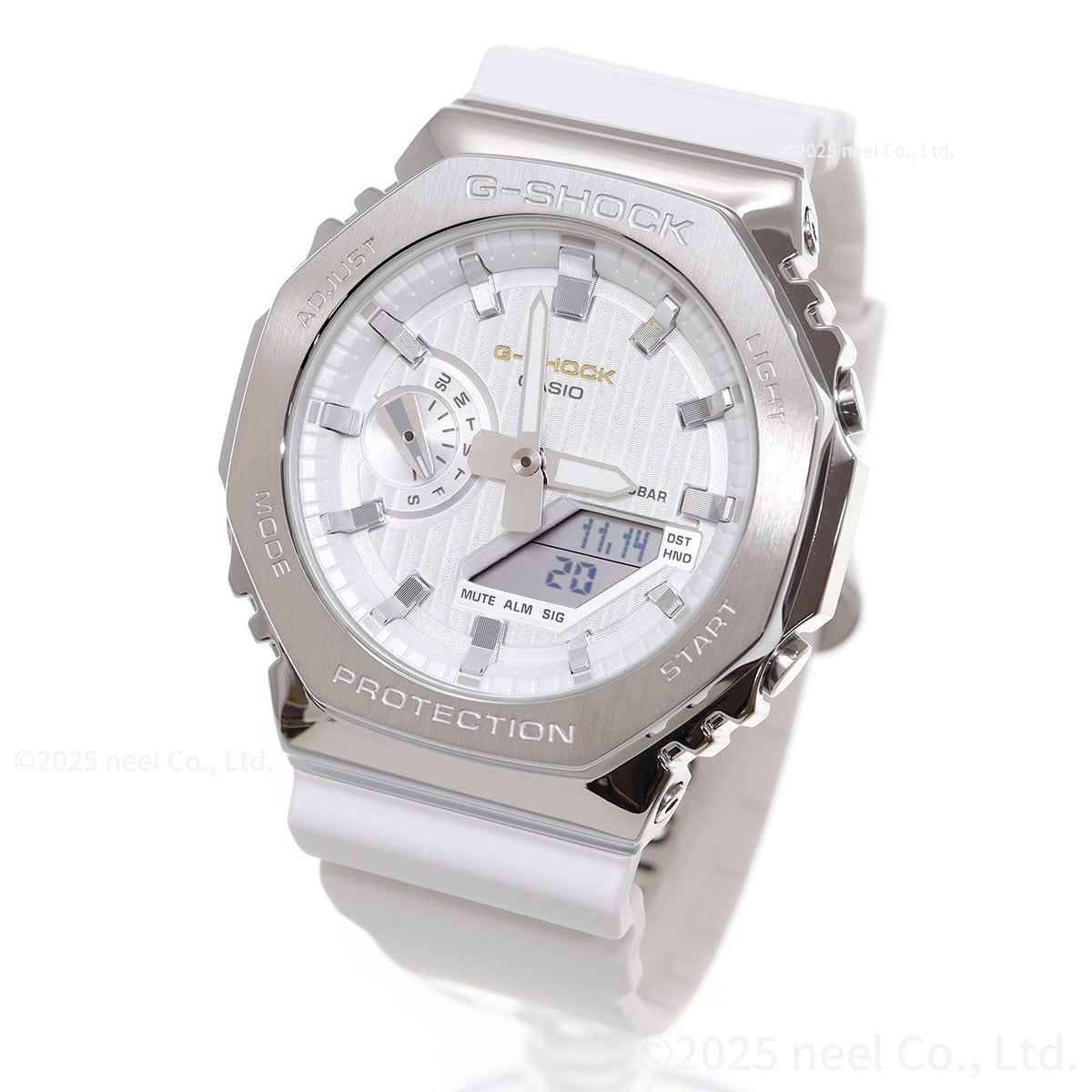 G-SHOCK アナデジ カシオ Gショック CASIO 腕時計 メンズ GM-2110SH-7AJF プレシャスハートセレクション 2025年限定 ホワイト 流れ星
