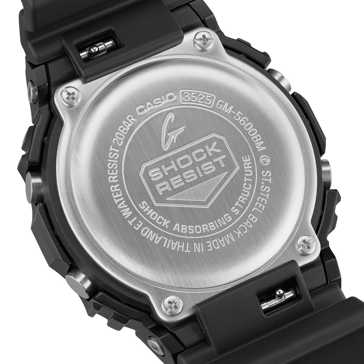 G-SHOCK デジタル カシオ Gショック CASIO 腕時計 メンズ GM-5600BM-1JF メタルベゼル