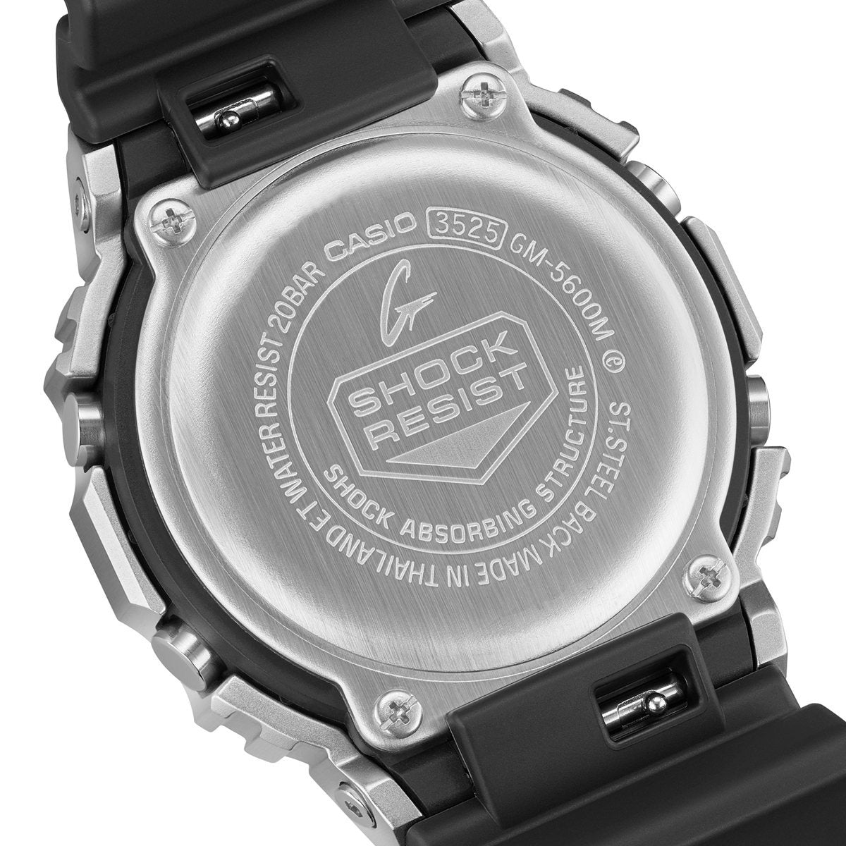 G-SHOCK デジタル カシオ Gショック CASIO 腕時計 メンズ GM-5600M-1JF メタルベゼル