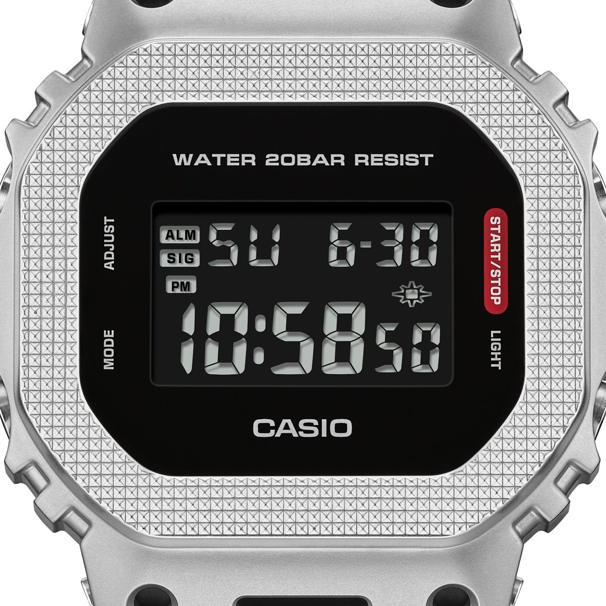 G-SHOCK デジタル カシオ Gショック CASIO 腕時計 メンズ GM-5600M-1JF メタルベゼル