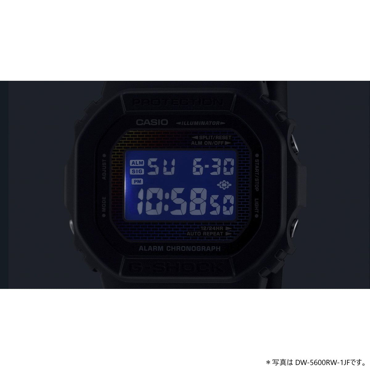 G-SHOCK デジタル カシオ Gショック CASIO 腕時計 メンズ GM-5600RW-1JF レインボーカラー レンガパターン デザイン メタルカバー【2024 新作】