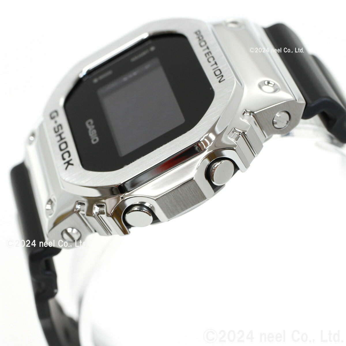 G-SHOCK デジタル カシオ Gショック CASIO 腕時計 メンズ GM-5600U-1JF シルバー ブラック メタルカバー LED –  neel selectshop