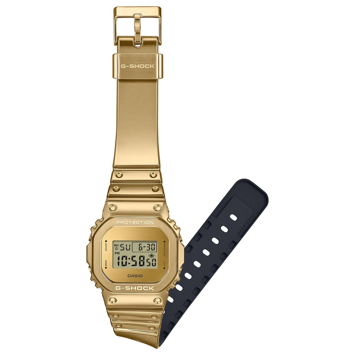 G-SHOCK デジタル カシオ Gショック CASIO 腕時計 メンズ GM-5600YMG-9JF FINE METALLIC SERIES ゴールド メタルベゼル【2025 新作】