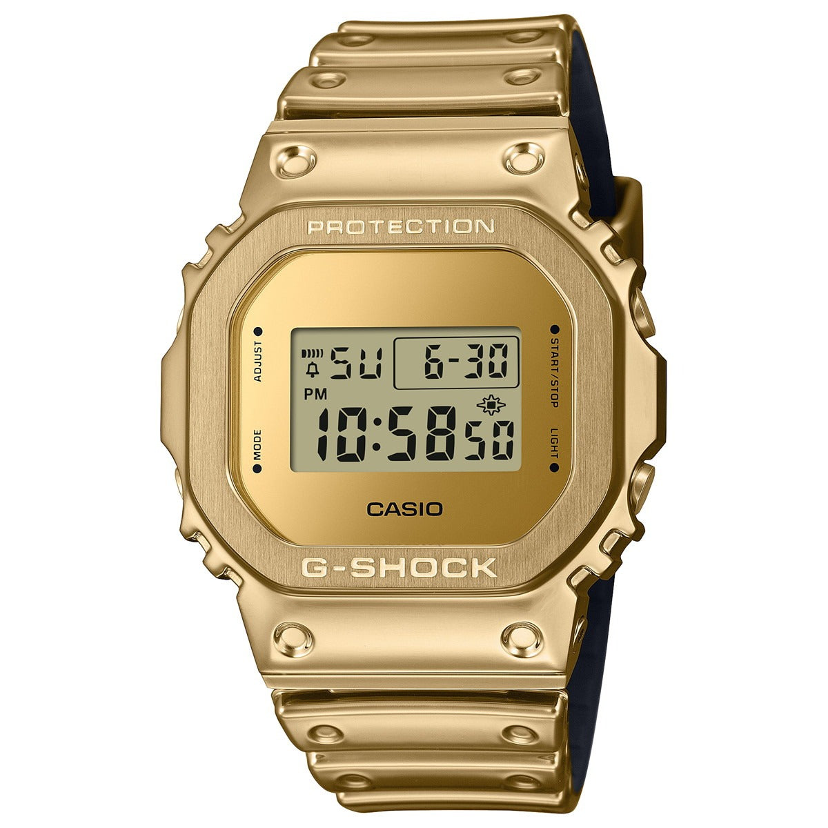 G-SHOCK デジタル カシオ Gショック CASIO 腕時計 メンズ GM-5600YMG-9JF FINE METALLIC SERIES ゴールド メタルベゼル【2025 新作】