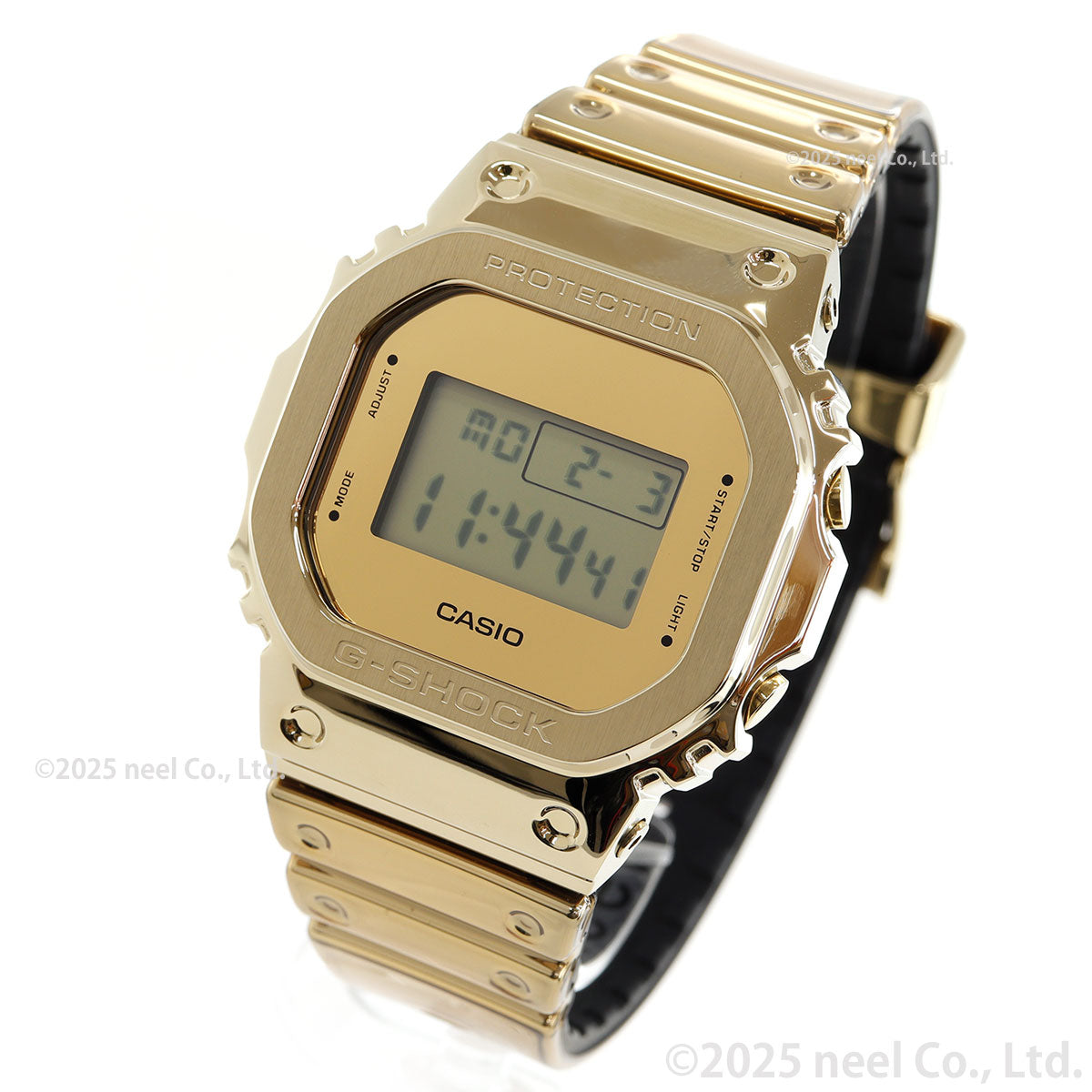 G-SHOCK デジタル カシオ Gショック CASIO 腕時計 メンズ GM-5600YMG-9JF FINE METALLIC SERIES ゴールド メタルベゼル【2025 新作】