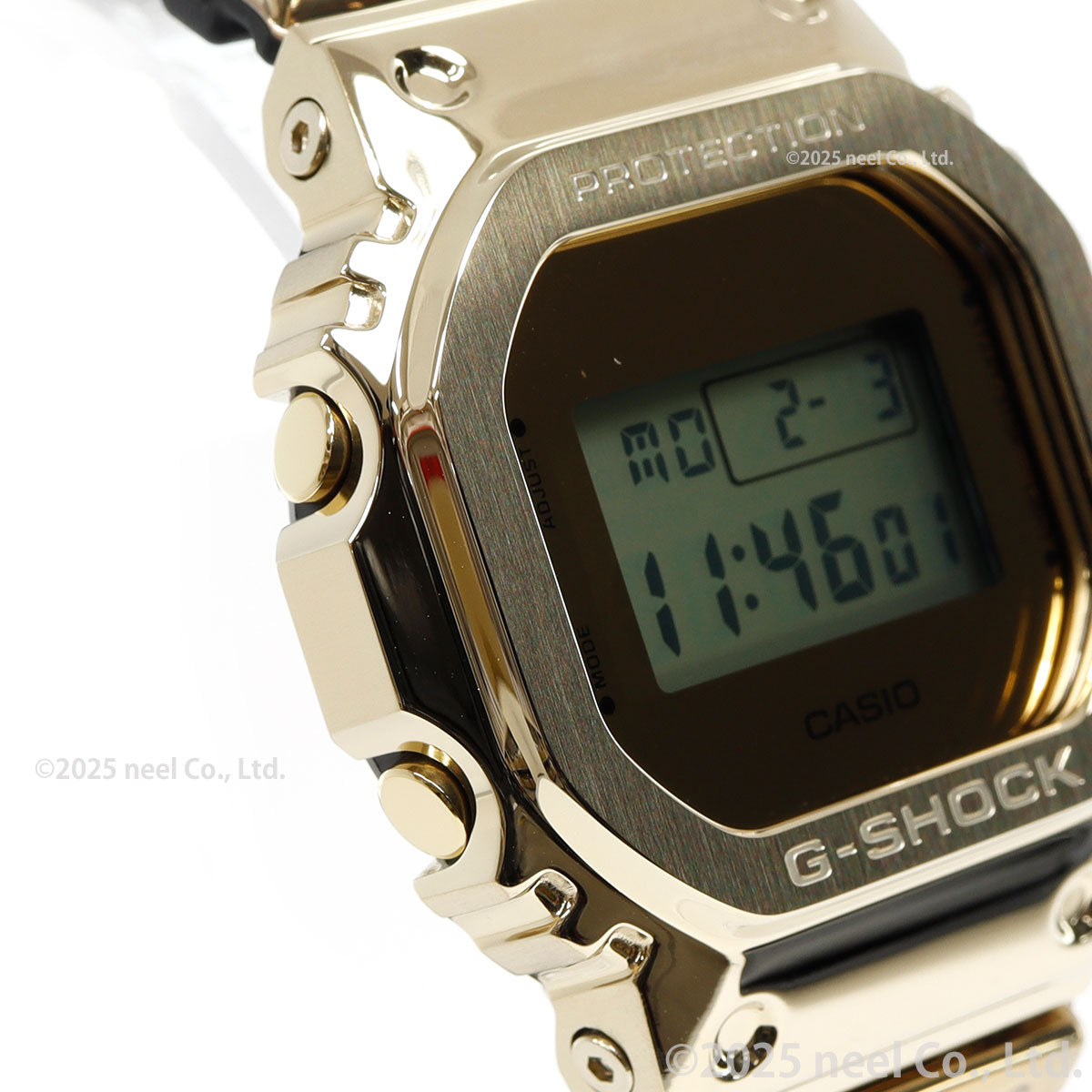 G-SHOCK デジタル カシオ Gショック CASIO 腕時計 メンズ GM-5600YMG-9JF FINE METALLIC SERIES ゴールド メタルベゼル【2025 新作】